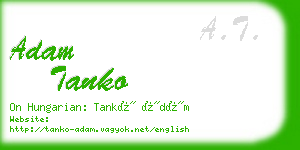 adam tanko business card